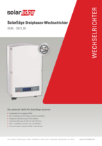 SE4K/SE5K/SE7K/SE8K/SE9K/SE10K/SE12.5K bei Elektro Schulze GmbH in Eckental