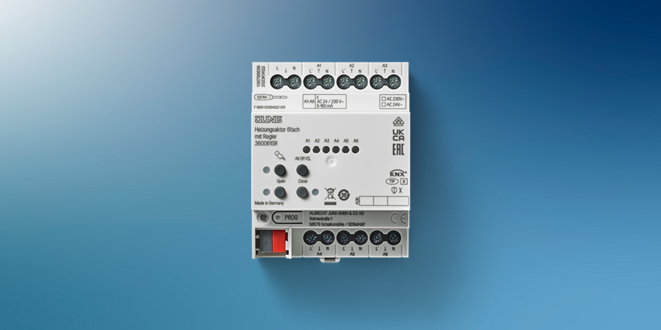 KNX Heizungsaktor 6-fach bei Elektro Schulze GmbH in Eckental