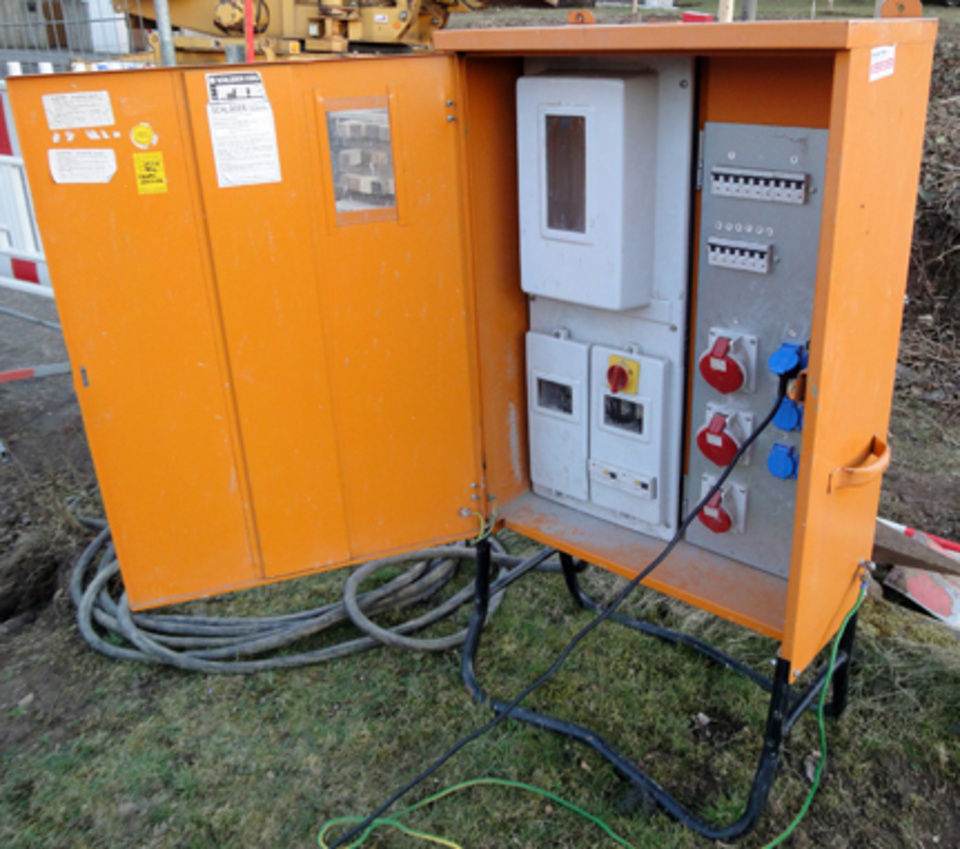 Baustromkasten bei Elektro Schulze GmbH in Eckental