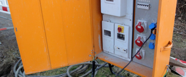 Baustrom bei Elektro Schulze GmbH in Eckental