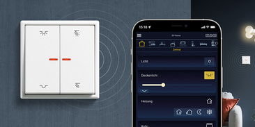 KNX RF Taster bei Elektro Schulze GmbH in Eckental