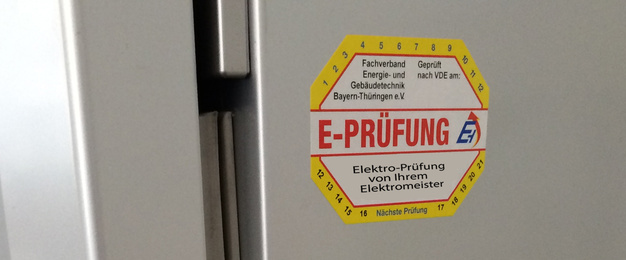Elektroprüfung bei Elektro Schulze GmbH in Eckental